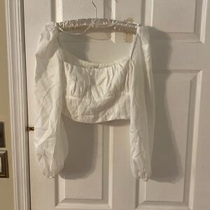 Princess Polly Crop Top Size 6